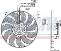 Вентилятор радиатора VW T4 1.9TD-2.5TD 94-