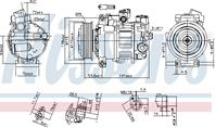 Компрессор bmw 114i-120i f20  316i f30 (версия denso) 890302