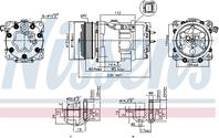 Ns89032_компрессор кондиционера! peugeot 307 2.0