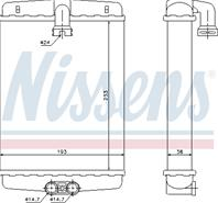 Ns72013_радиатор печки! mb w210/s210 all 95&gt