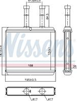 NS76504_радиатор печки! Chevrolet Aveo/Kalos 1.2-
