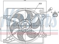 NS85085_вентилятор охлаждения! Hyundai Accent 1.3-1.6 00-05