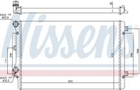 NS65279A_радиатор системы охлаждения! VW Golf V/T