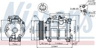 Ns89074_компрессор кондиционера! chrysler voyager