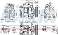 Компрессор bmw 1 f20 114 d-125d  125 i  3 f30 318d-330d  320i  328i 89593