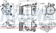 Компрессор bmw 5 f10 518d-520d  x1 f48 (15-) 16d-25dx  18i-25ix  x3 f25 (10-) 18d  20dx 890098