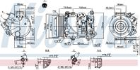 Компрессор lexus rx350 1/06-12/08 (denso) 890158