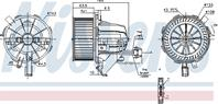 Мотор отопителя VAG A4/A5/A6/A7/Q5 1.8-3.0/2.0D-3.0D 07-
