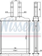 Радиатор отопителя chevrolet epica 1.8/2.0 06- Радиатор отопителя chevrolet epica 1.8/2.0 06-
