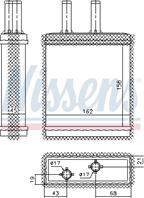 Ns77505_радиатор печки! kia sportage ii all 99-03