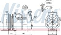 Компрессор opel vectra c 89157