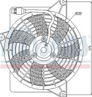 Вентилятор радиатора hyundai matrix 1.6/1.8 06.01-08.10