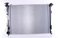 NISSENS 67508 Радиатор SONATA NF 2.4/3.3 АКПП 05- (HY2172)