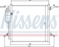 Ns940068_[mn123606] !радиатор конд. mitsubishi l2