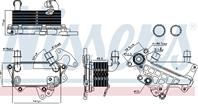 Радиатор масляный АКПП VW/Skoda/Seat 1.6i 01-