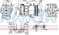 Kompresor klimatyzacji citroen jumper fiat ducato ford transit  tran