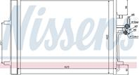 NISSENS 940044 Конденсер MONDEO 2.0/2.5 06- МКПП (FD5427)