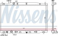 NISSENS 68139 Радиатор HONDA CR-V 2.4 09-