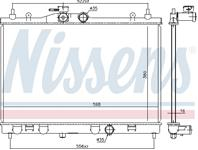 Ns68741_радиатор охлаждения! акппnissan juke 1.6i 10-11