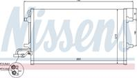 NISSENS 940086 Конденсер VOLVO C30 / S40 1.6 04-