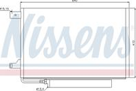 Радиатор кондиционера nissens