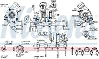 Турбокомпрессор VW PASSAT (3C), TOURAN 2.0TDI (103kW, BMP/BMM) 93099