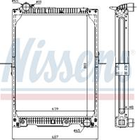 Радиатор охлаждения mb 62646a