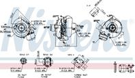 Турбокомпрессор BMW 530d E60, 730d E65 93248