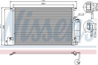 NISSENS 94675 Конденсер SAAB 9-3 АКПП 02- (SB5058)