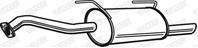 Глушитель системы выпуска  задний