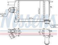 Интеркулер RENAULT LOGAN II/SANDERO 1.5TD / CLIO 0.9-1.6/1.5TD 12-