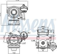 Zawor egr audi a4  a6 ford galaxy seat alhambra skoda superb i vw multivan v  passat  sharan  trans...