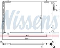 NISSENS 94392 Радиатор конд PEUGEOT 206 ALL MODELS