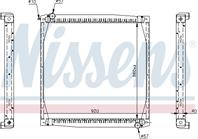 Радиатор scania r124-134 64069a