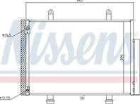 Конденсер suzuki swift 1.2/1.3d a/t 10-