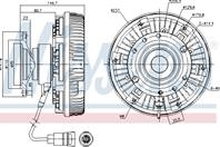 Вискомуфта D237 mm