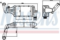 Ns96788_интеркулер! opel astra/zafira 1.7dti-2.0d