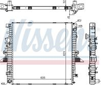 NS64320A_радиатор системы охлаждения! Land Rover Discovery  Range Rover Sport 4
