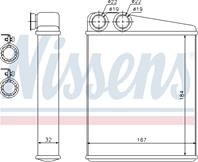Радиатор отопителя MB W169/W246 1.5TD-2.0TD 04-