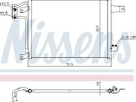 Радиатор кондиционера JEEP: Wrangler All 04.06-