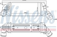 Интеркулер citroen c5/peugeot 407 1.6-2.0hdi мкпп