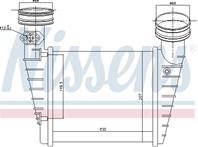 NS96731_интеркулер! VW Passat  Skoda SuperB 1.8T