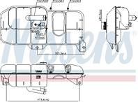 Бачок расширительный с крышкой и датчиком / volvo fm 300 05
