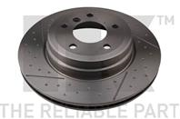 Диск тормозной BMW 1 E81/87 123-130/3 E90 318-330 задний вент.D=324мм.