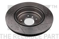 Диск тормозной BMW 1 E81/87 123-130/3 E90 318-330 задний вент.D=324мм.