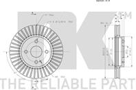 Диск торм maz 2 1.3/1.5/1.4mzr-cd 07- пер вен 258x