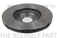 Диск тормозной MERCEDES W203 1.8-3.5 00- передний вент.