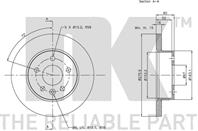 Диск тормозной