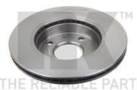 Диск тормозной NISSAN SUNNY 82-00 передний вент.D=240мм.