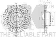 Диск тормозной передний (360x30mm) / land rover range rover-iii 05~12